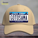 Gotosama New York Novelty License Plate Hat Cotton / Khaki