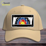 Archery Novelty License Plate Hat Cotton / Khaki