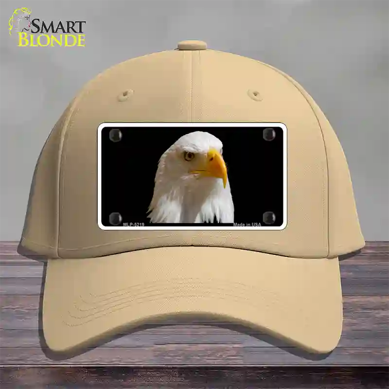 Eagle Novelty License Plate Hat Cotton / Khaki