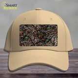 Branches Camouflage Novelty License Plate Hat Cotton / Khaki