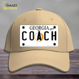 Coach Georgia Novelty License Plate Hat Cotton / Khaki