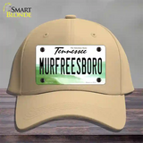 Murfreesboro Tennessee Novelty License Plate Hat Cotton / Khaki