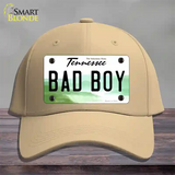 Bad Boy Tennessee Novelty License Plate Hat Cotton / Khaki