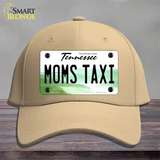 Moms Taxi Tennessee Novelty License Plate Hat Cotton / Khaki