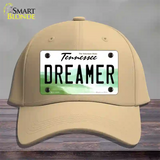 Dreamer Tennessee Novelty License Plate Hat Cotton / Khaki