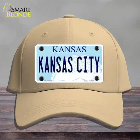 Kansas City Novelty License Plate Hat Cotton / Khaki