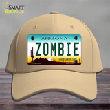 Zombie Arizona Novelty License Plate Hat Cotton / Khaki