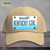 Kentucky Girl Kentucky Novelty License Plate Hat Cotton / Khaki