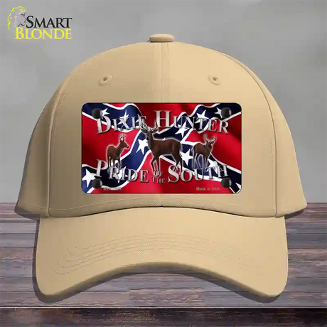 Pride Of The South Novelty License Plate Hat Cotton / Khaki