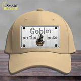 Goblin On The Loose Novelty License Plate Hat Cotton / Khaki