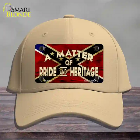 Matter Of Pride Novelty License Plate Hat Cotton / Khaki