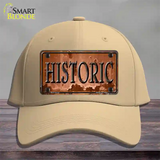 Historic Novelty License Plate Hat Cotton / Khaki