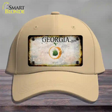 Georgia Rusty Blank Novelty License Plate Hat Cotton / Khaki