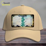 Oregon Rusty Blank Novelty License Plate Hat Cotton / Khaki