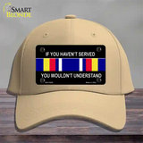 War On Terrorism Ribbon Novelty License Plate Hat Cotton / Khaki