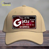 They Call Me Gigi Novelty License Plate Hat Cotton / Khaki