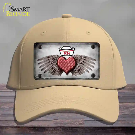 Love RN Novelty License Plate Hat Cotton / Khaki