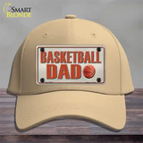 Basketball Dad Novelty License Plate Hat Cotton / Khaki