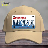 Washington Wallingford Novelty License Plate Hat Cotton / Khaki