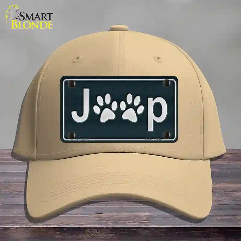 J**p Novelty License Plate Hat Cotton / Khaki