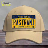 Pastrami New York Novelty License Plate Hat Cotton / Khaki