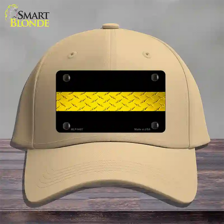 Dispatcher Diamond Novelty License Plate Hat Cotton / Khaki