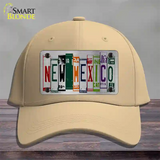 New Mexico License Plate Art Novelty License Plate Hat Cotton / Khaki