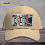 Oregon License Plate Art Novelty License Plate Hat Cotton / Khaki