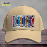 South Dakota License Plate Art Novelty License Plate Hat Cotton / Khaki