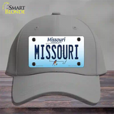 Missouri Show Me State Novelty License Plate Hat Cotton / Gray