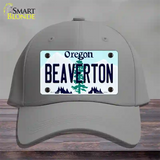 Beaverton Oregon Novelty License Plate Hat Cotton / Gray