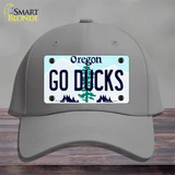 Go Ducks Oregon Novelty License Plate Hat Cotton / Gray