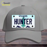 Hunter Oregon Novelty License Plate Hat Cotton / Gray