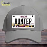 Hunter Maryland Novelty License Plate Hat Cotton / Gray