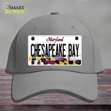 Chesapeake Bay Maryland Novelty License Plate Hat Cotton / Gray