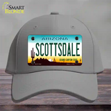 Scottsdale Arizona Novelty License Plate Hat Cotton / Gray