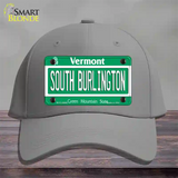 South Burlington Vermont Novelty License Plate Hat Cotton / Gray