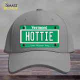 Hottie Vermont Novelty License Plate Hat Cotton / Gray