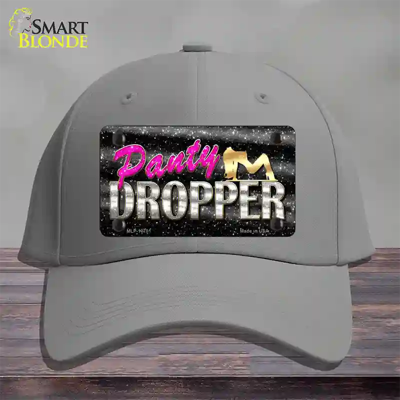 Panty Dropper Novelty License Plate Hat Cotton / Gray