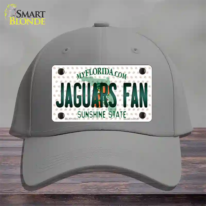 Jaguars Fan Florida Novelty License Plate Hat Cotton / Gray