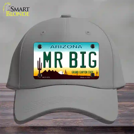 Mr Big Arizona Novelty License Plate Hat Cotton / Gray