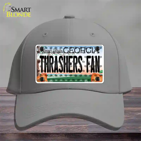 Thrashers Fan Georgia Novelty License Plate Hat Cotton / Gray