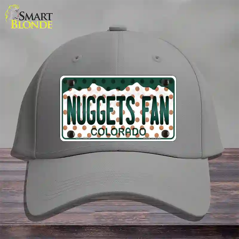 Nuggets Fan Colorado Novelty License Plate Hat Cotton / Gray