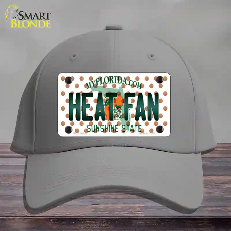 Heat Fan Florida Novelty License Plate Hat Cotton / Gray