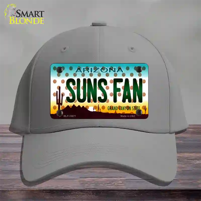 Arizona Suns Fan Novelty License Plate Hat Cotton / Gray