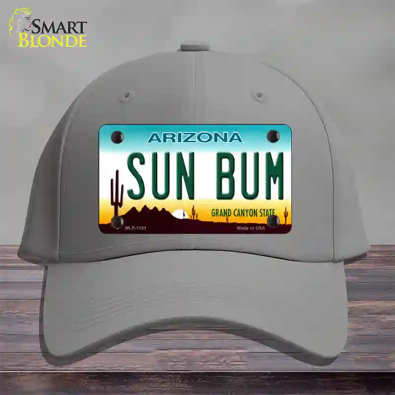 Sun Bum Arizona Novelty License Plate Hat Cotton / Gray