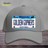 Golden Gophers Minnesota State Novelty License Plate Hat Cotton / Gray