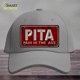 Pain In The Ass Novelty License Plate Hat Cotton / Gray