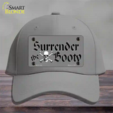 Surrender The Booty Novelty License Plate Hat Cotton / Gray