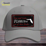 Florida Dude Novelty License Plate Hat Cotton / Gray